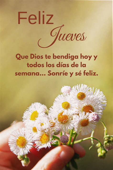 frases de hoy jueves de bendiciones|mensajes de feliz jueves.